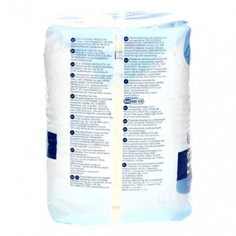 TENA 독일통기성숙녀중간일회용생리대팬티 9 개해외버전