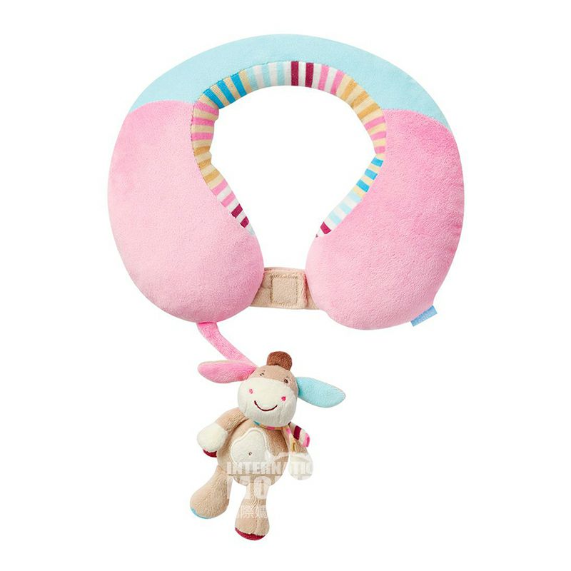 FEHN 아기독일아기당나귀 U 자형유모차안전좌석목베개해외버전