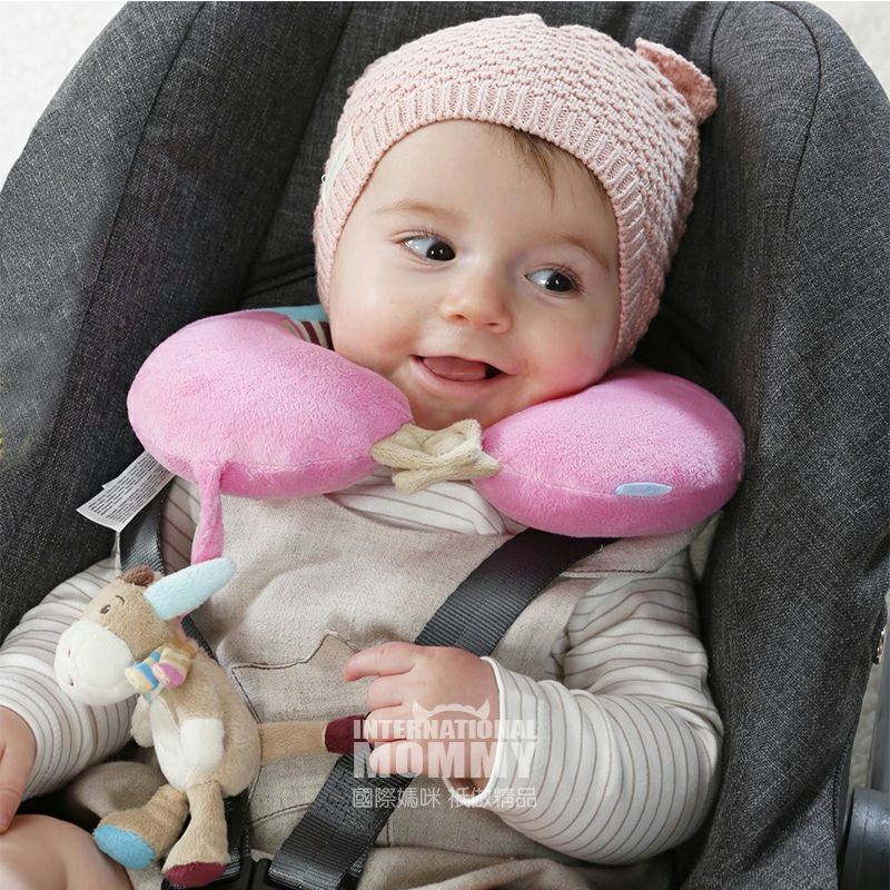 FEHN 아기독일아기당나귀 U 자형유모차안전좌석목베개해외버전