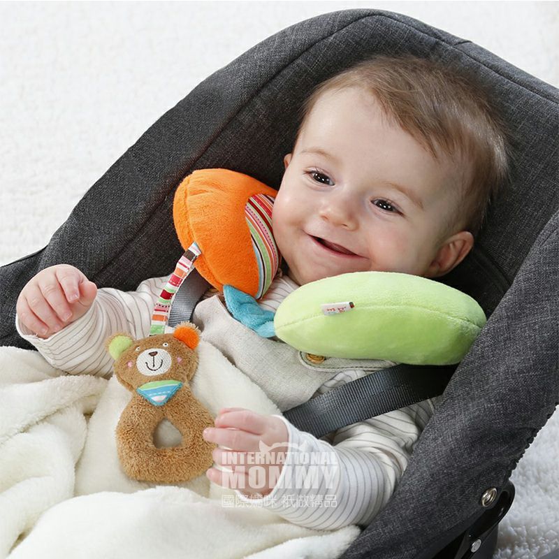 FEHN 아기독일아기곰 U 자형유모차안전좌석목베개해외버전