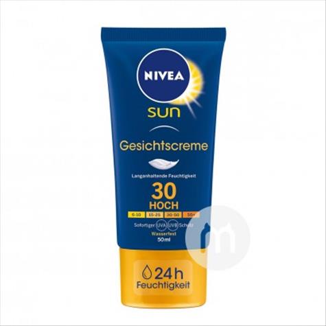 NIVEA 독일어페이스선스크린 SPF30 해외판