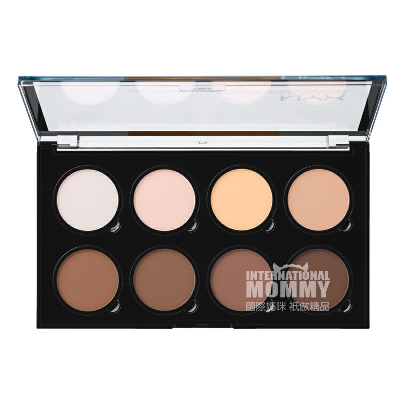 NYX 미국  8 색고광택컨실러리페어디스크해외판