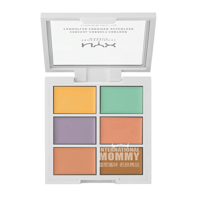 NYX 미국 6 색컨실러섀도복구디스크해외판