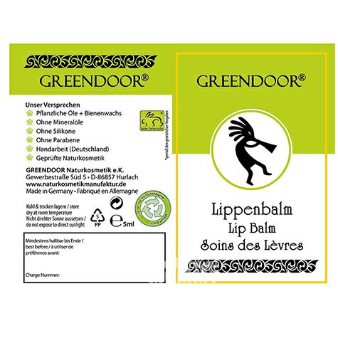 GREENDOOR 독일유기농허니립밤해외버전