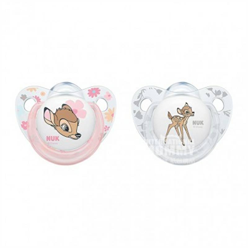 NUK 독일한정판만화이미지실리콘젖꼭지 0-6 개월 2 팩해외버전