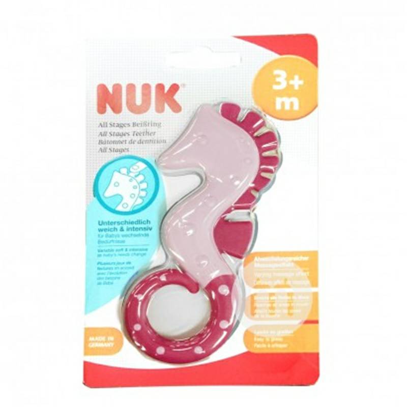 NUK 독일해마모양은이빨어금니잇몸해외판을구호합니다