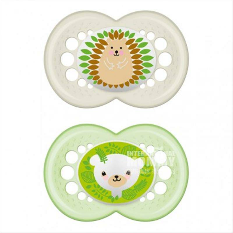 MAM 오스트리아 16 개월이상표준실크느낌실리콘젖꼭지두소년모델해외버전