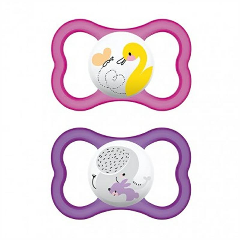 MAM 오스트리아 16 개월이상통기성부드러운실리콘젖꼭지두여자모델해외버전