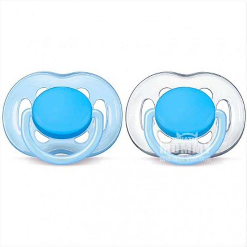 PHILIPS AVENT 아벤트영국 6 홀단색젖꼭지 6-18 개월두팩소년모델해외버전