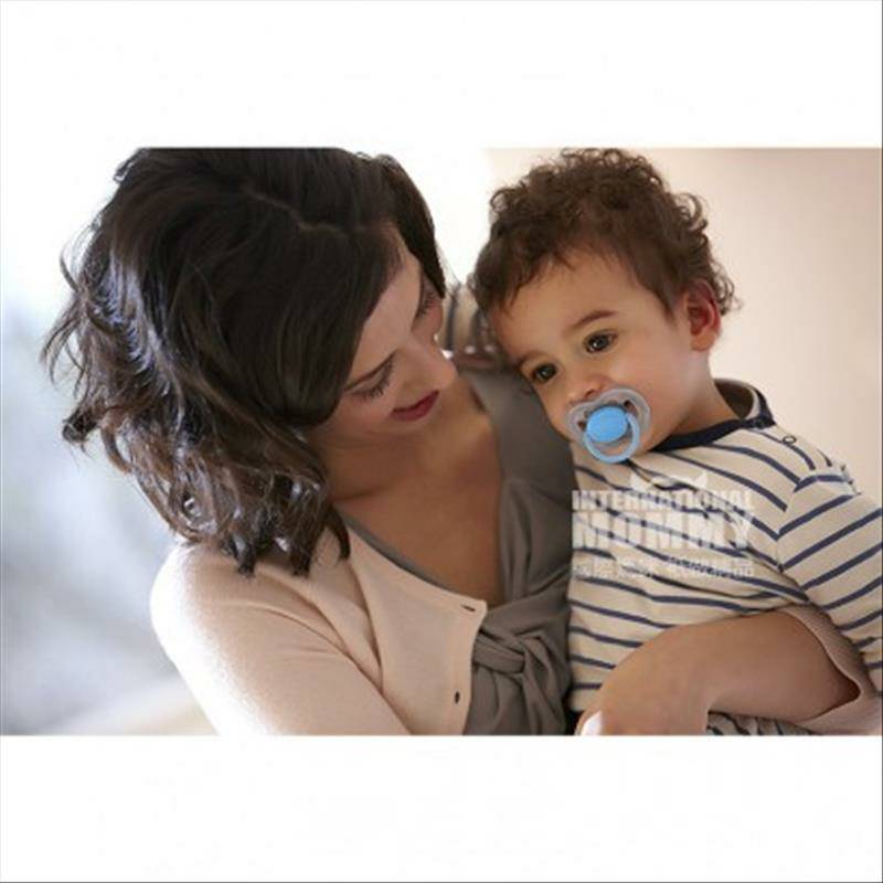 PHILIPS AVENT 아벤트영국 6 홀단색젖꼭지 6-18 개월두팩소년모델해외버전