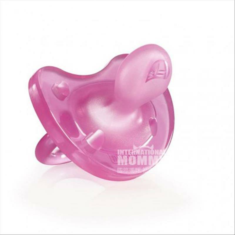 Chicco이탈리아어아기슈퍼부드러운전체실리콘젖꼭지 0-6 개월소녀모델해외버전
