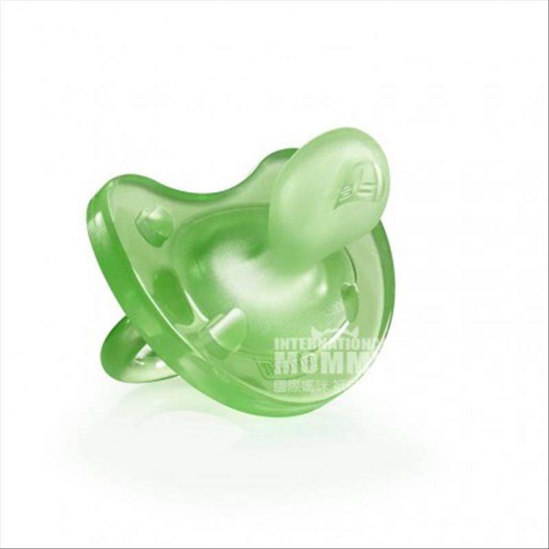 Chicco이탈리아아기슈퍼부드러운전체실리콘젖꼭지 6-12 개월두팩해외버전