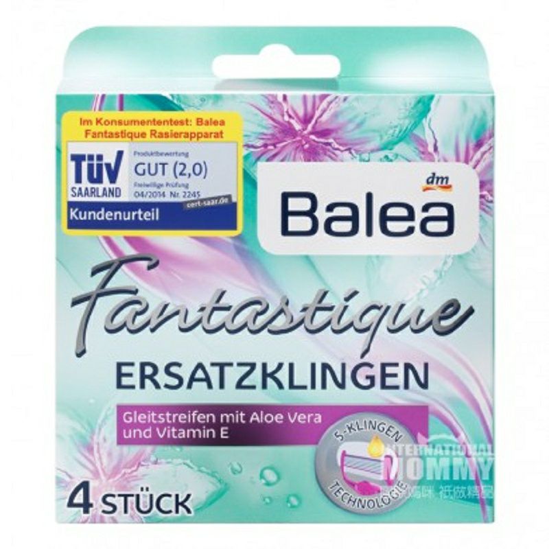 Balea 독일드림시리즈면도기교체블레이드 4pcs 해외버전