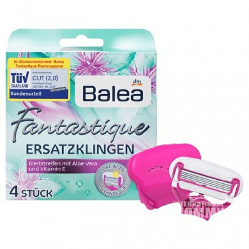 Balea 독일드림시리즈면도기교체블레이드 4pcs 해외버전