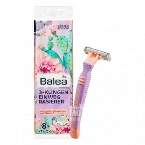 Balea 독일 3 층블레이드일회용면도기 8 개해외버전