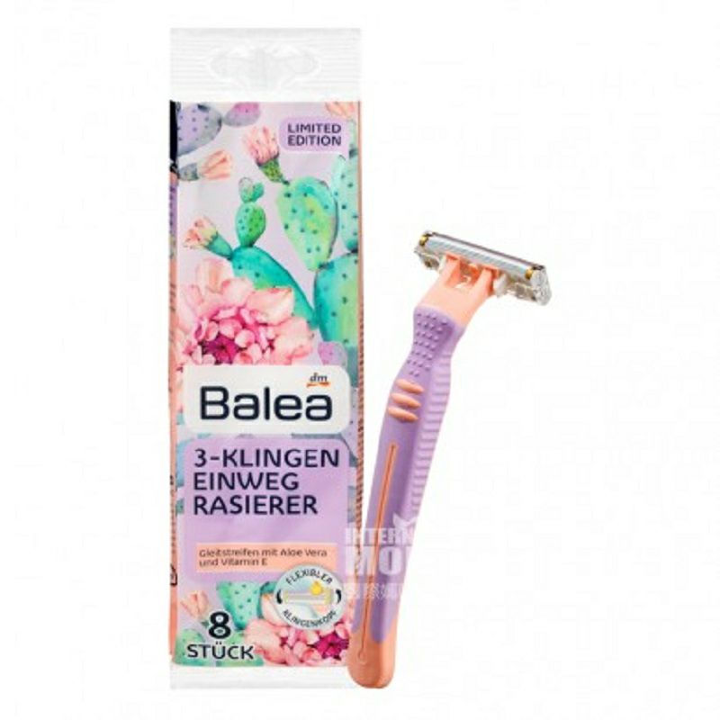 Balea 독일 3 층블레이드일회용면도기 8 개해외버전