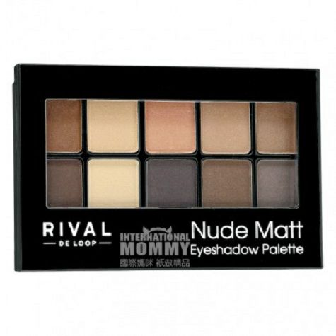 Rival de Loop라이벌드루프독일누드매트 10 컬러아이섀도...