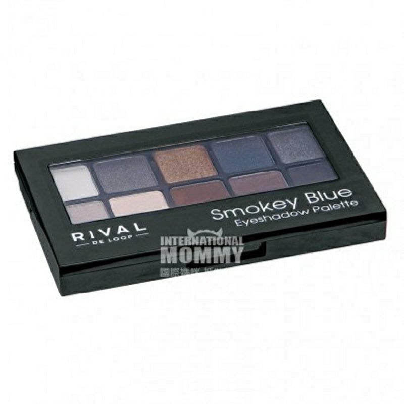 Rival de Loop 독일라이벌드루프독일어훈제블루 10 컬러아이섀도우팔레트해외버전