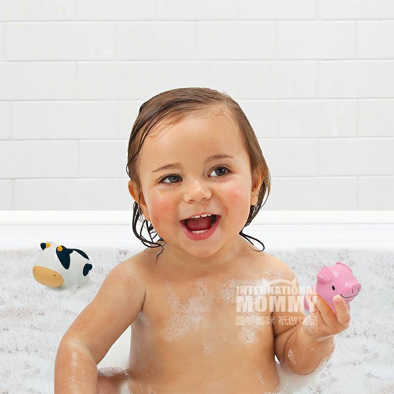 Munchkin 미국농장동물목욕물스프레이장난감 4 팩해외버전