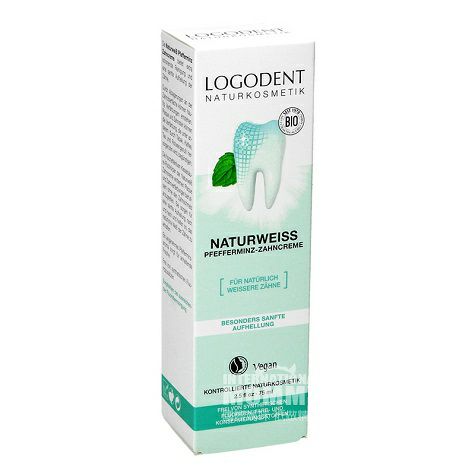 LOGODENT 독일마일드플라크제거유기농민트치약해외판