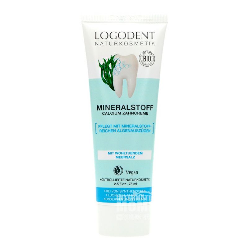 LOGODENT 독일해초추출물미네랄칼슘치약해외버전