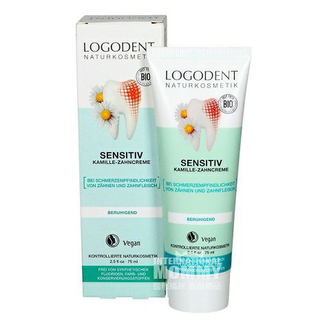 LOGODENT 독일카모마일유기농치약해외버전