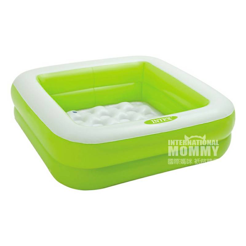 INTEX 미국어린이광장풍선수영장 85x85x23 cm 해외버전
