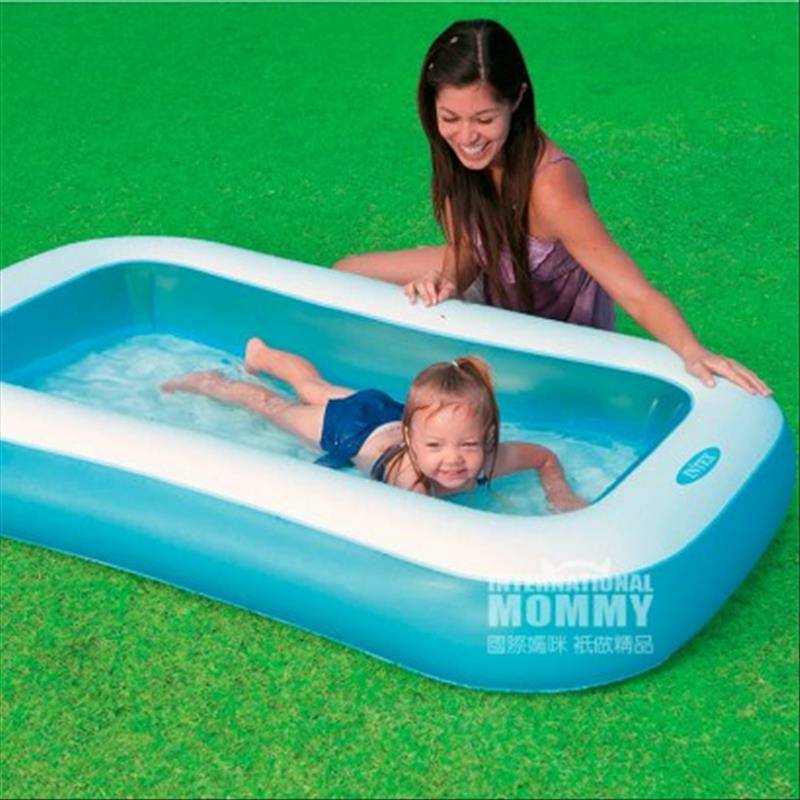 INTEX 아메리칸어린이광장풍선수영장 166 × 100 × 28 cm 해외버전