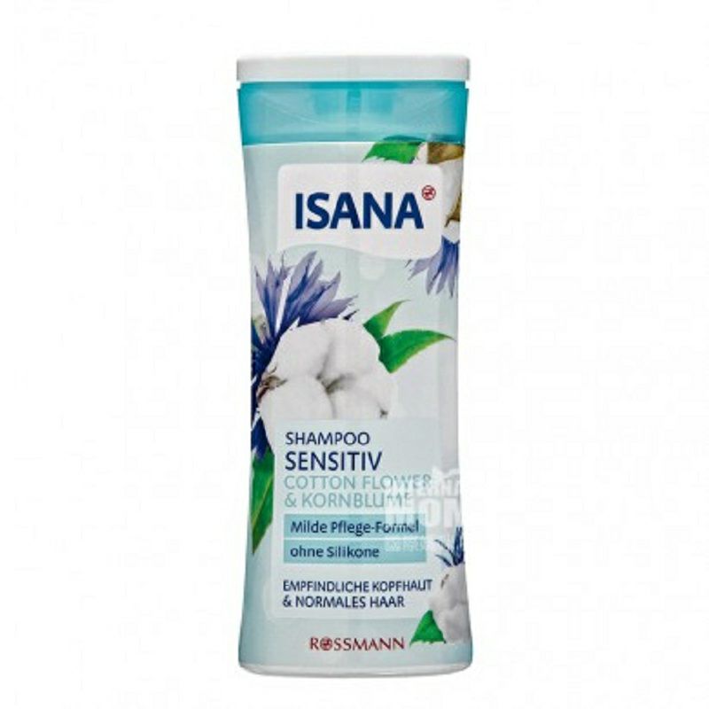 ISANA 독일면수레국화민감한근육샴푸해외버전