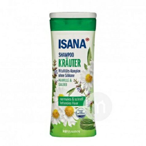 ISANA 독일카모마일세이지오일컨트롤샴푸해외버전