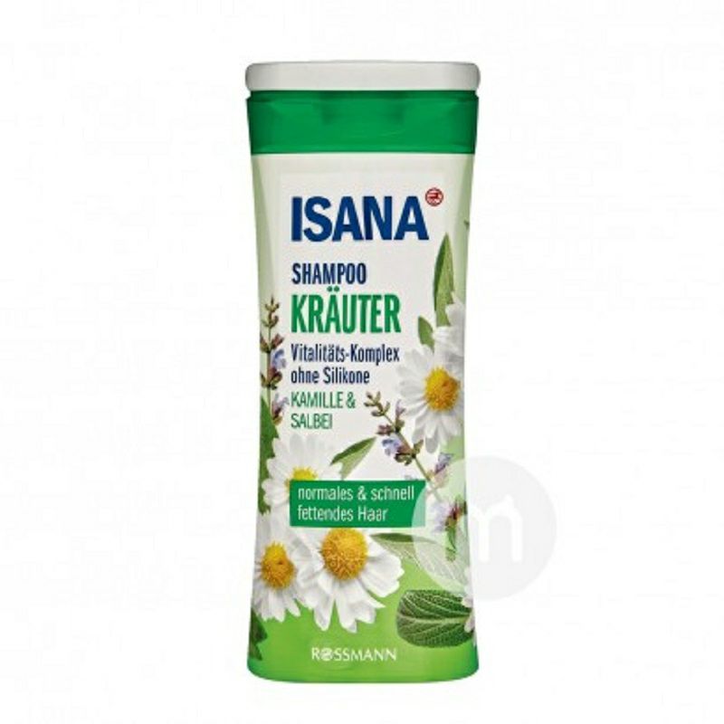 ISANA 독일카모마일세이지오일컨트롤샴푸해외버전