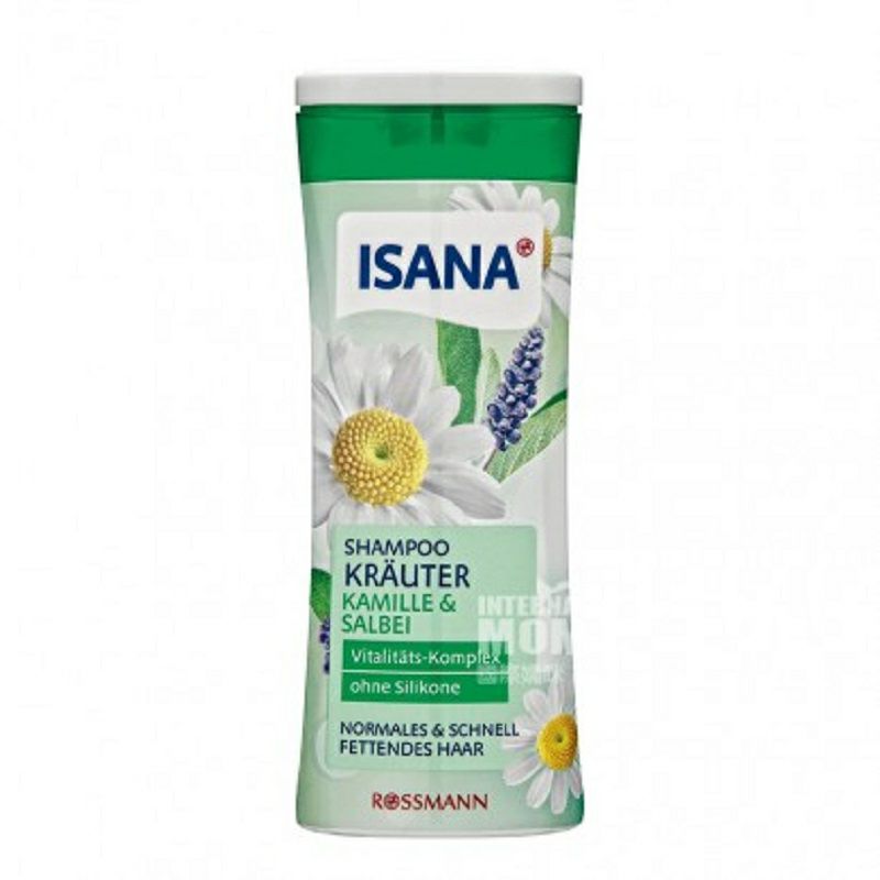 ISANA 독일카모마일세이지오일컨트롤샴푸해외버전