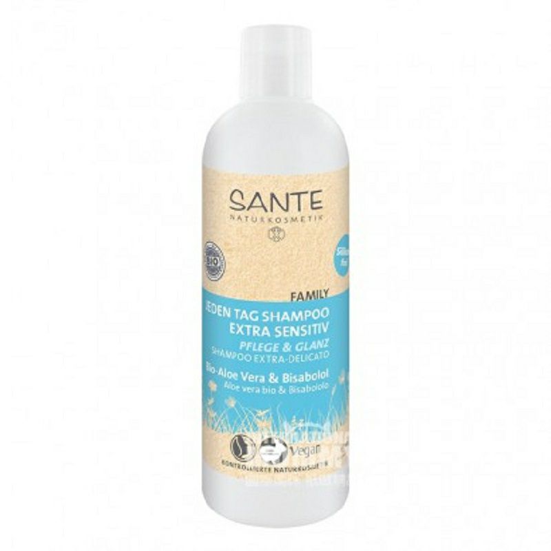 SANTE 독일알로에몰약알콜내추럴샤인센시티브샴푸패밀리팩 * 2 해외버전