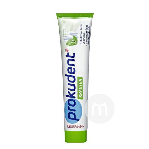 Prokudent 독일성인천연약초충치치아얼룩치약 * 2 해외버전