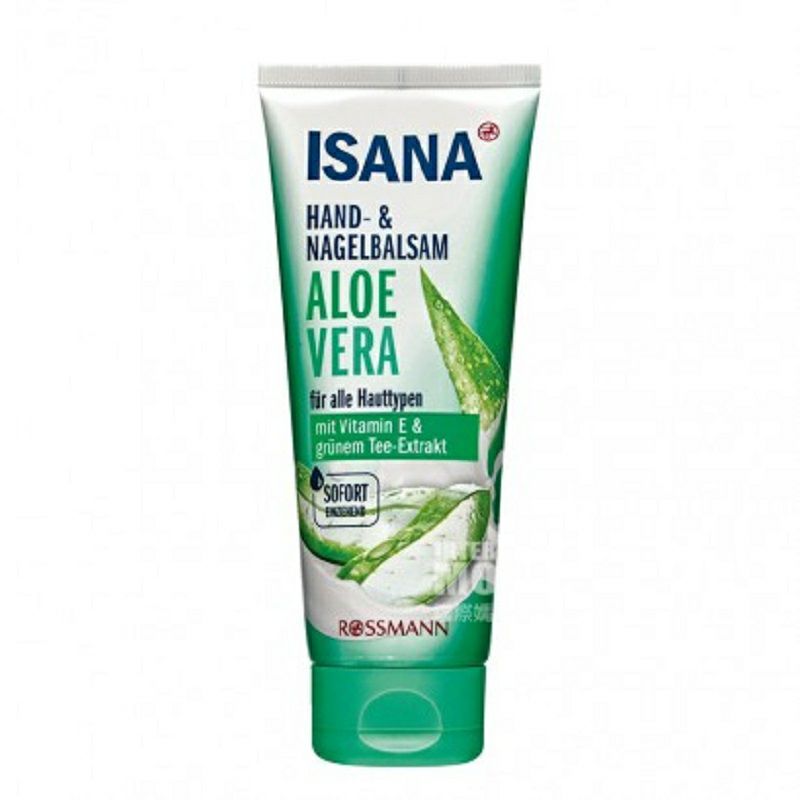 ISANA 독일녹차알로에베라보습핸드크림해외버전