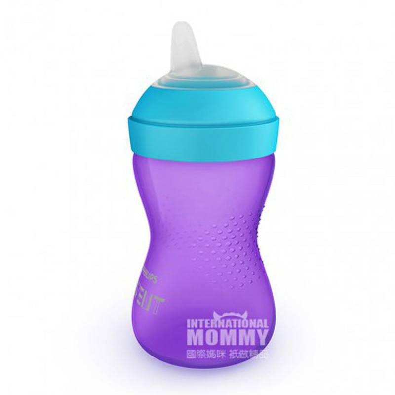 PHILIPS AVENT 아벤트영국어린이누출방지실리콘구강학습컵퍼플 260ml 해외버전