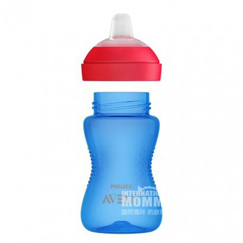 PHILIPS AVENT 아벤트영국어린이누출방지실리콘구강학습컵블루 260ml 해외버전