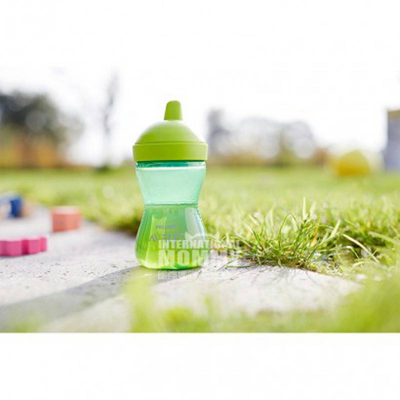 PHILIPS AVENT 아벤트영국어린이누출방지학습컵녹색 300ml 해외버전