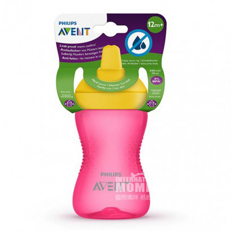 PHILIPS AVENT 아벤트영국어린이누출방지학습컵핑크 300ml 해외버전