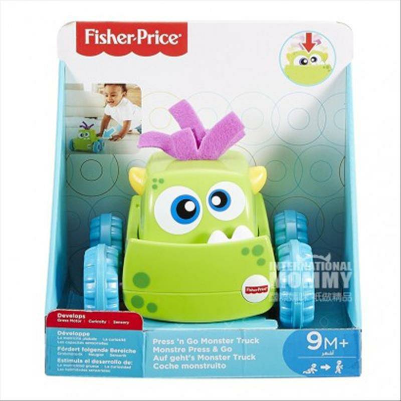 Fisher Price 미국어린이귀여운만화몬스터트럭해외버전