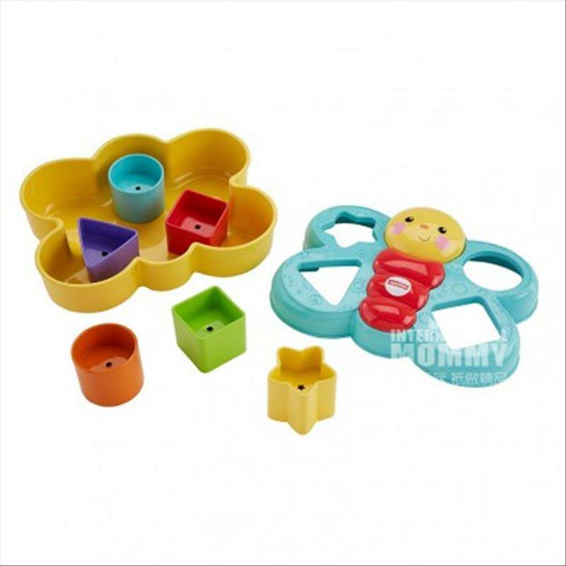 Fisher Price미국작은나비매칭상자빌딩블록교육장난감해외버전