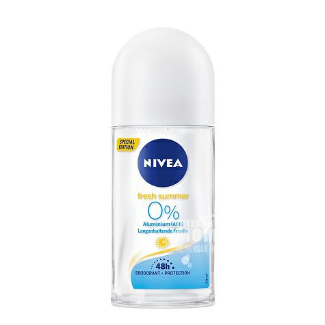 NIVEA 독일오래지속되는건조한항균롤온발한억제제로션해외버전