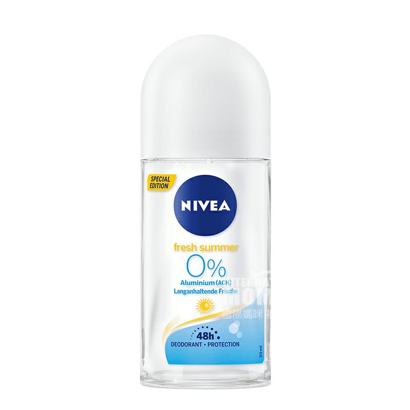 NIVEA 독일오래지속되는건조한항균롤온발한억제제로션해외버전