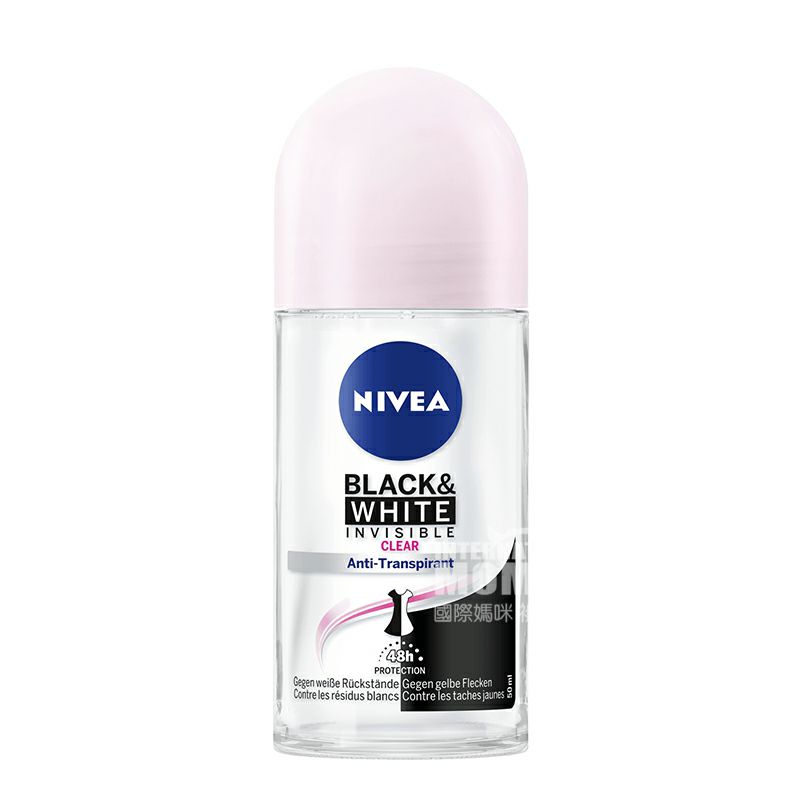 NIVEA 독일흑백보이지않는오래지속되는건조한건조한발한억제제해외버전