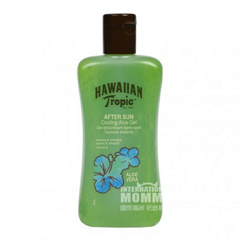HAWAIIAN Tropic하와이트로픽하와이안애프터썬리페어알로에베라젤해외판