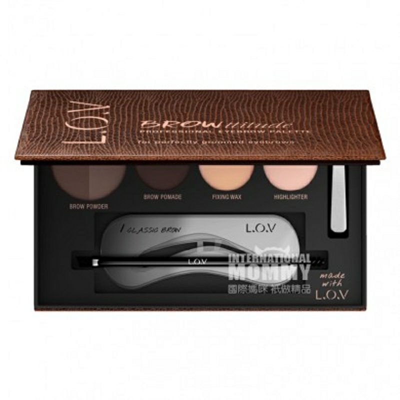 L.O.V 독일다색눈썹팔레트해외판