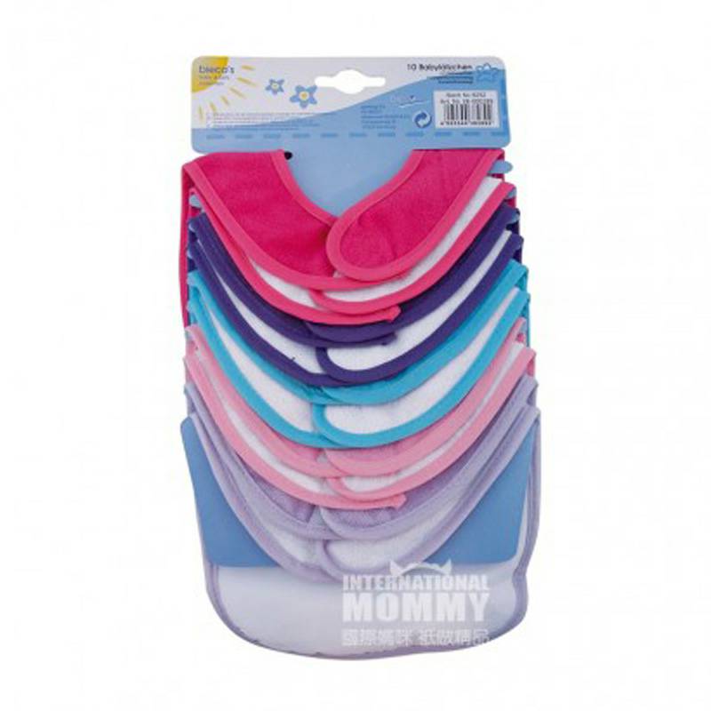 Bieco독일아가면턱받이 10 조각해외판