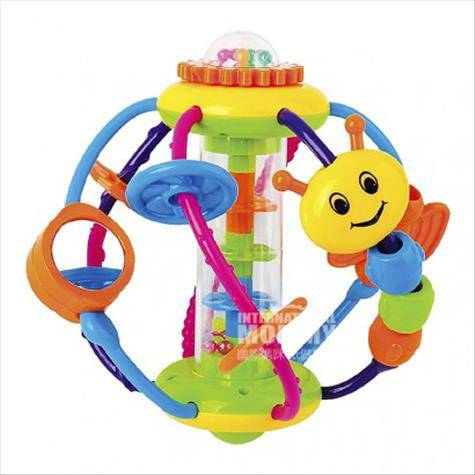 Bieco독일애벌레파란색딸랑이장난감해외버전