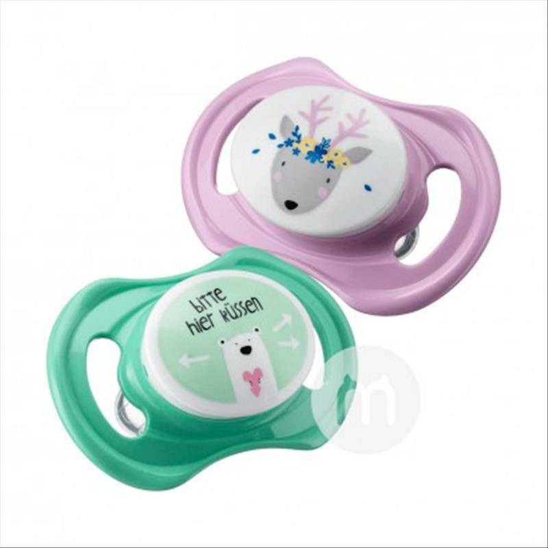 Babylove 독일아기유아실리콘젖꼭지대칭 2 팩 0-6 개월해외버전