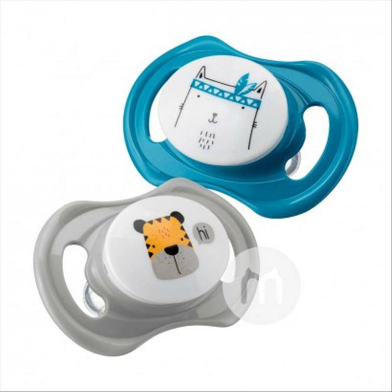 Babylove 독일아기유아실리콘젖꼭지대칭 2 팩 0-6 개월해외버전